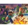 Puzzle Monstri Minecraft, 100 Piese Ravensburger - 1